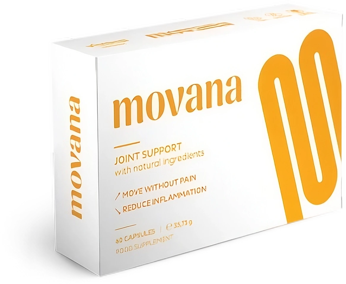 1 Embalagem Movana Joint Capsules