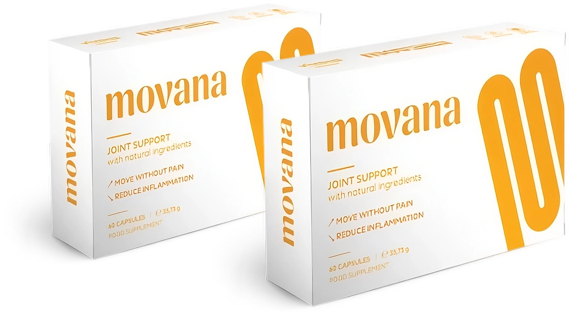 2 Embalagens Movana Joint Capsules